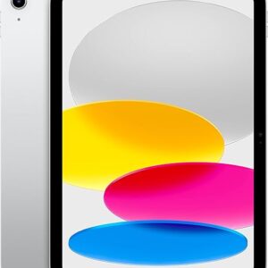 Apple iPad (10th Generation): with A14 Bionic chip, 10.9-inch Liquid Retina Display, 256GB, Wi-Fi 6, 12MP front/12MP Back Camera, Touch ID,…