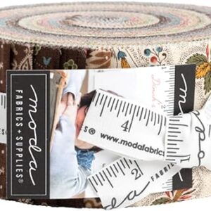 Betsy Chutchian Dinah’s Delight Jelly Roll 40 2.5-inch Strips Moda Fabrics 31670JR