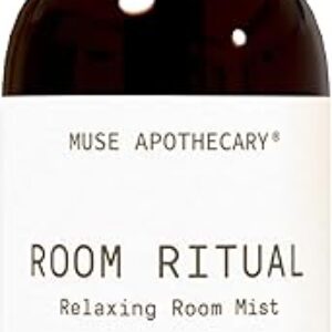Muse Apothecary Room Ritual – Aromatic and Relaxing Room Mist, 8 oz, Infused with Natural Essential Oils – Aloe + Eucalyptus + Lavender