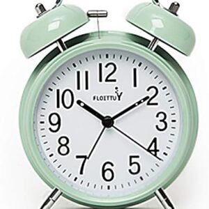 4” Twin Bell Alarm Clock with Backlight