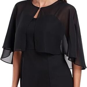 Chiffon Shawls and Wraps for Evening Wear