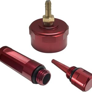 Brass Hose Fitting Gas Cap Funnel Kit