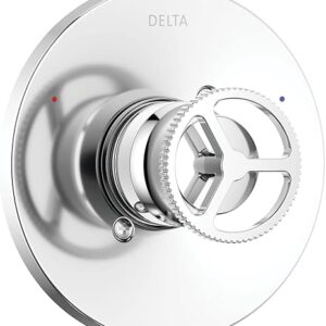 Delta T14058 Trinsic Pressure Balanced Valve Trim Only with Single Wheel Handle – Less Rough In – Chrome