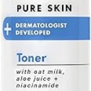 e.l.f. Skin Pure Skin Toner, Gentle, Soothing & Exfoliating Daily Toner for A Smoother-Looking Complexion, Made with Oat Milk, Aloe Juice &…