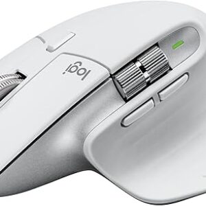 Logitech MX Master 3S for Mac – Wireless Bluetooth Mouse with Ultra-Fast Scrolling, Ergo, 8K DPI, Quiet Clicks, Track on Glass, Customizatio…