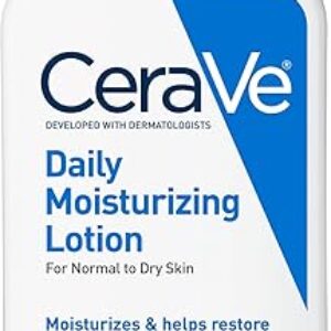 CeraVe Daily Moisturizing Lotion for Dry Skin, Body Lotion & Face Moisturizer with Hyaluronic Acid and Ceramides, Daily Moisturizer, Fragra…