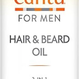 Cantu for Men Hair & Beard Oil, 3.4 fl oz