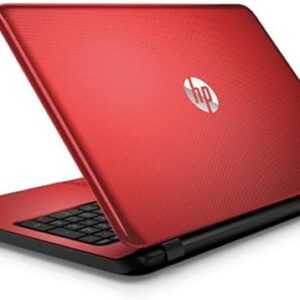 HP 2018 Premium High Performance Laptop PC 15.6″ HD BrightView WLED-Backlit Display Intel Pentium N3540 Quad-Core Processor 4GB RAM 500GB Hard Drive HDMI DVD-RW WiFi Windows 10-Red