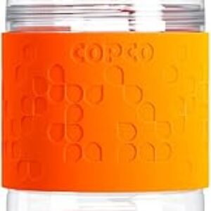 Copco Hydra 16.9 oz Water Bottle with Leak-Proof Lid – Tritan Reusable with Textured Grip Sleeve – BPA-Free, Shatter-Resistant, Dishwasher …