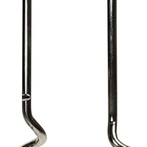 Univen Stainless Steel Dough Hooks Compatible with KitchenAid Hand Mixers KHM2DH