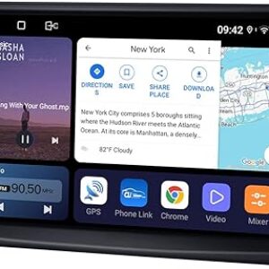 JOYING 7 Inch Double Din Car Stereo Android 12 Touch Screen Car Radio 4GB+64GB Head Unit with CarPlay/Android auto/Mirror Link/HDMI Output/…