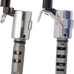TRQ Variable Valve Timing Solenoid Set Compatible with 2003-2009 Toyota 4Runner 2007-2009 FJ Cruiser 2005-2015 Tacoma 2005-2011 Tundra