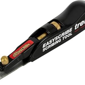 Trend EasyScribe Scribing Tool, Accurate Scribing Solution for Carpenters, Joiners, Tilers, Kitchen & Shop Fitters, E/SCRIBE, Black