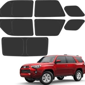 Proadsy 2025 Upgrade Window Sun Shade for 5th Gen 4Runner 2010-2024 2025 Side Rear Window for Baby/Camping UV Rays and Privacy Protect Acce…