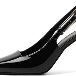 RIBONGZ Women’s Stiletto Slingback Heels