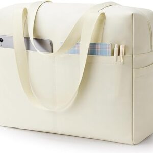 Travel Duffle Tote Bag Women Gym Work Shoulder Handbag 26L Compartment Weekender Overnight Bag Personal Item Bag
