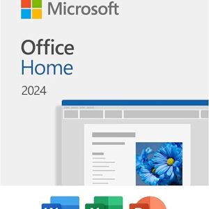 Microsoft Office Home 2024 | Classic Apps: Word, Excel, PowerPoint | One-Time Purchase for 1 PC/MAC | Instant Download | Formerly Home & St…