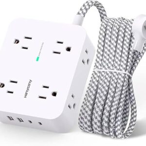 Surge Protector Power Strip with USB Ports
