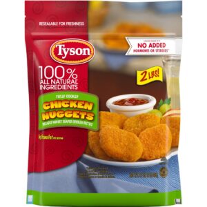 Tyson Frozen Fully Cooked Chicken Nuggets