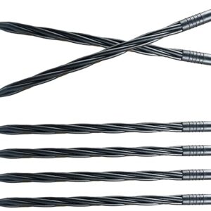 30 Pcs Spiral Landscape Anchoring Spikes, 8 Inch Landscaping Fabric Edging Anchoring Stakes Plastic Edging Nails Nylon Garden Lawn Yard Spi…