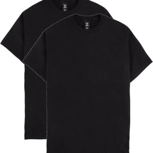Hanes Men’s Beefy-T T-Shirt, Heavyweight Cotton Tee, 1 Or 2 Pack, Big & Tall