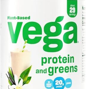 Vega Protein and Greens Powder, Vanilla