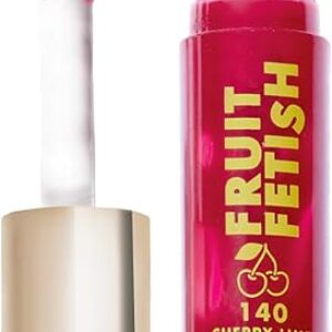 Milani Fruit Fetish Lip Oil with Vitamin E for Instant Hydration, Fruit Extract Infused Lip Treatment and Moisturizing Lip Gloss – Cherry Lime