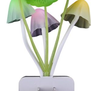 Color Changing LED Mushroom Night Light