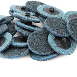 BHA Surface Conditioning Quick Change Discs, 2″ Blue (Fine) Prep Pad – 25 Pack