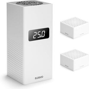 ELEGOO Smart Mini Heater for Resin 3D Printer, Intelligent Temperature Control, PTC Heating, Odor Filtering, 3D Printer Heater for Saturn 4…