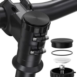 AirTag Bike Mount, Hidden Bicycle Stem Cap Mount for AirTag, Anti-Theft Bike GPS Tracker Accessory Waterproof AirTag Holder for Bicycles wi…