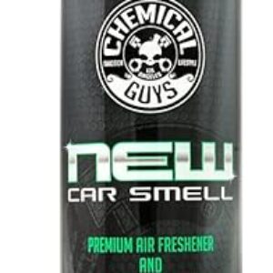 Chemical Guys AIR_101_16 New Car Smell Premium Air Freshener and Odor Eliminator, Long-Lasting Scent, Great for Cars, Trucks, SUVs, RVs & M…