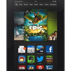 Kindle Fire HD 7″, HD Display, Wi-Fi, 8 GB (Previous Generation – 3rd)