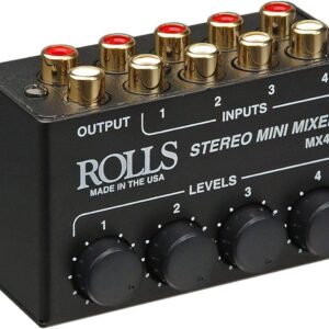 Rolls MX42 Mini Stereo Mixer