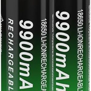 3.7volt 18650 Rechargeable Battery 3.7v Battery 18650 Rechargeable Battery Lithium 3.7 Volt Button top for flashlights and headlamp,Headlig…