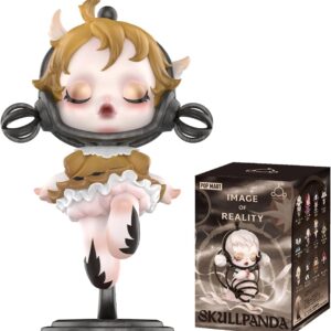 POP MART SKULLPANDA Image Of Reality Series Figures, SKULLPANDA Blind Box Figures, Random Design Action Figures Collectible Toys Home Decor…