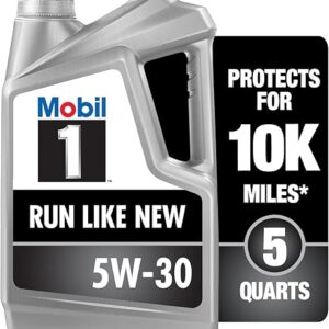 Mobil 1 Advanced Full Synthetic Motor Oil 5W-30, 5 Quart