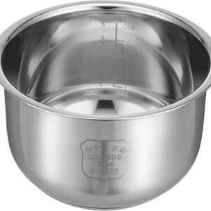 HEMOTON Rice Cooker Inner Pot Rice Cooker Replacement Inner Pot Rice Cooker Liner for Kitchen
