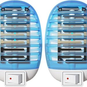 Indoor Bug Zappers, Flying Insect Trap Plug-in, Mosquitoes Killer, Fly Traps for Indoors, Mosquito Zapper Gnat Moth Catcher for Living Room,…