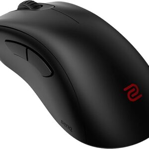 BenQ ZOWIE EC2-CW ​Wireless Ergonomic Gaming Mouse for Esports Enhanced Receiver 24-step Scroll Wheel Driverless Matte Black Coating Medium Size