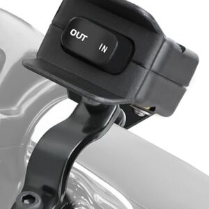Belinous 12V Winch Switch with Mounting Bracket, Handlebar Winch Control Rocker Thumb Switch for ATV UTV Warn KFI RZR SUPERWINCH Champion R…