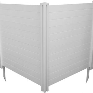 4ft Vinyl Privacy Screen Panels – 2 Pack