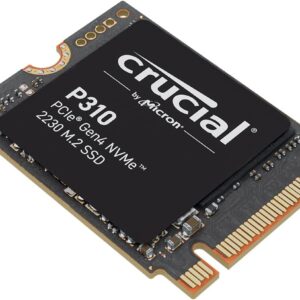 Crucial P310 2TB PCIe Gen4 2230 NVMe M.2 SSD – Up to 7,100 MB/s – Uplevel Your Console – Internal Solid State Drive (PC) – CT2000P310SSD2