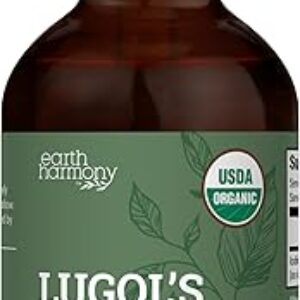Organic Lugol’s Iodine 2% Liquid Supplement