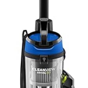 Bissell® CleanView Swivel Vacuum with Triple Action Brush Roll, Swivel Steering, Extension Wand, Easy-Empty Dirt Tank, Multi-Cyclonic Sucti…
