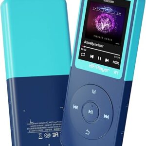 Bluetooth Mp3 Player, Classic Portable Walkman Mp3 & Mp4 Players for Kids,HiFi Music Player with Video Play,FM Radio,Recording,E-Book,Alarm…