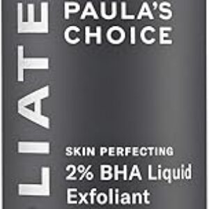Paula’s Choice SKIN PERFECTING 2% BHA Liquid Salicylic Acid Exfoliant-Facial Exfoliant for Blackheads, Enlarged Pores, Wrinkles & Fine Lines