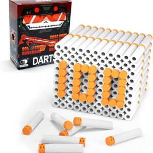 EKIND 100 Pcs Glow Foam Darts for NERF
