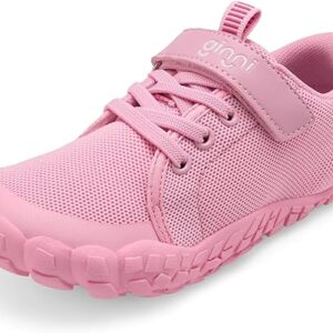 GINNI Boys Girls Barefoot Shoes – Lightweight Walking Running Athletic Sneakers, Breathable Zero Drop, Naturally Splay Wide Toe Box for Tod…