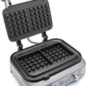 Breville the Smart Pro 2 Slice Waffle Maker, Brushed Stainless Steel